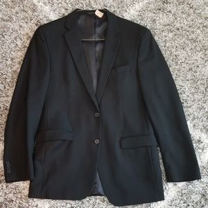 Modern Fit Kenneth Cole Suit: Black